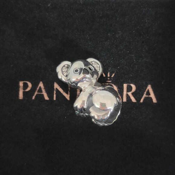 Pandora Koala Charm S925 Sterling Silver with box - Picture 1 of 9